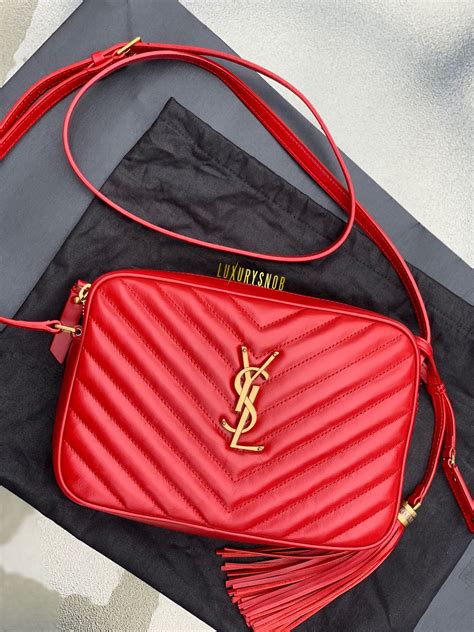 ysl bag dark red|saint laurent crossbody shoulder bags.